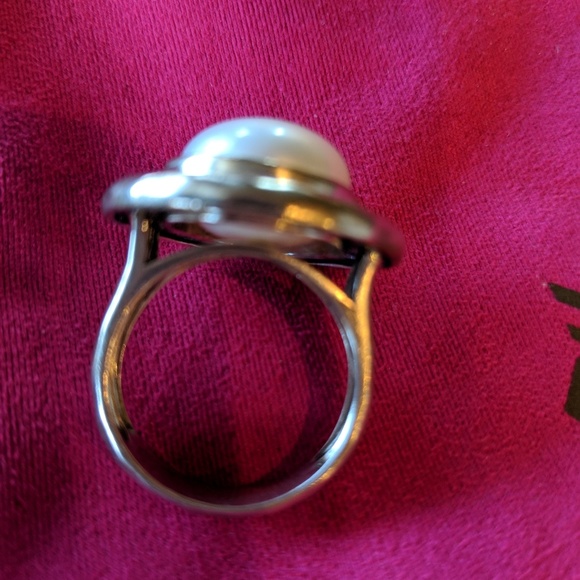 Silpada Pure Romantic Pearl Ring New in Box - Picture 1 of 3